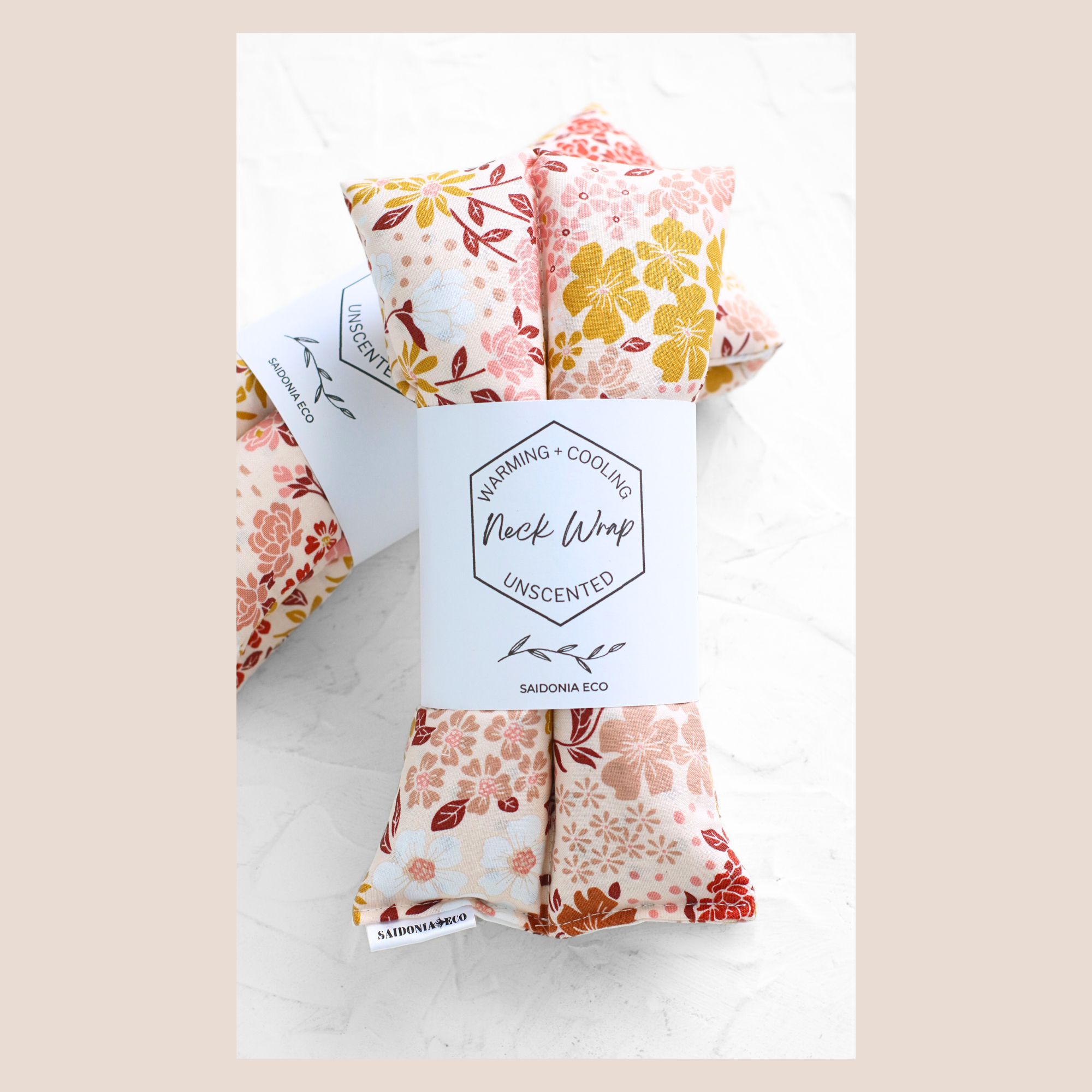 SaidoniaEco - Vente Coussins chauffants - Pack Chauffant pour Cou et Corps en Riz ⋆ Vera Fall2