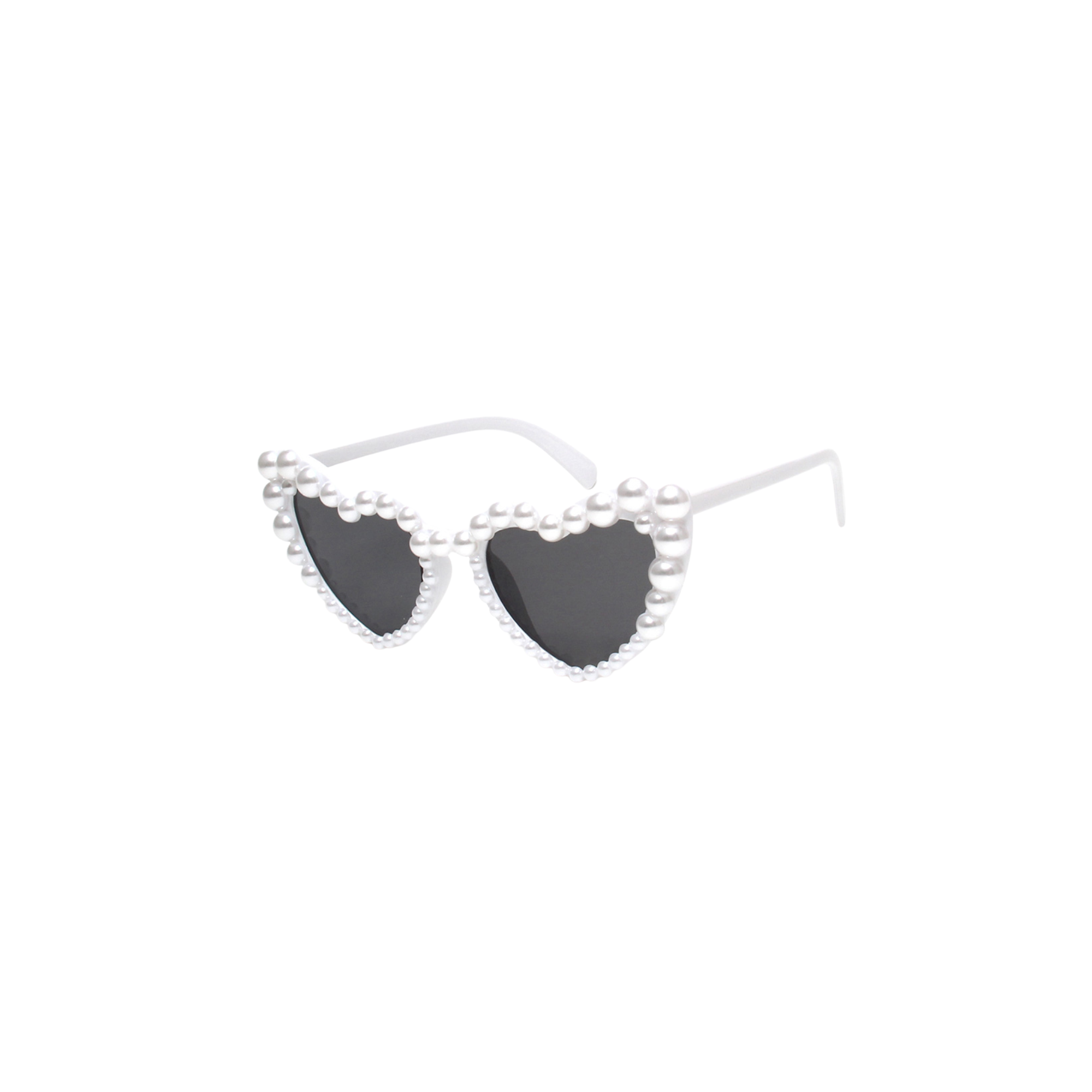V by Vye Eyewear - Wholesale Sunglasses - Women's - Pearl Heart Pink Sunglasses1