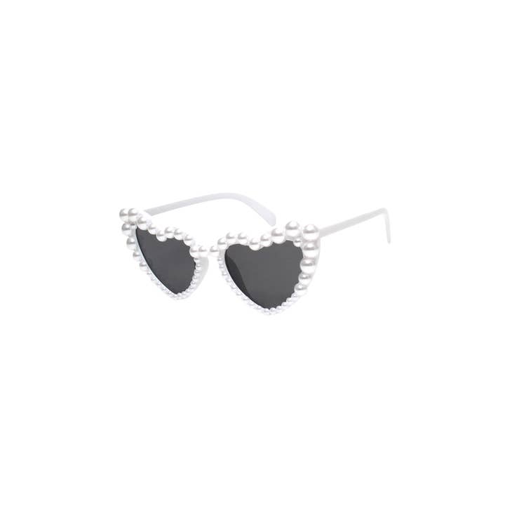 V by Vye Eyewear - Wholesale Sunglasses – Women's - Pearl Heart Pink Sunglasses1