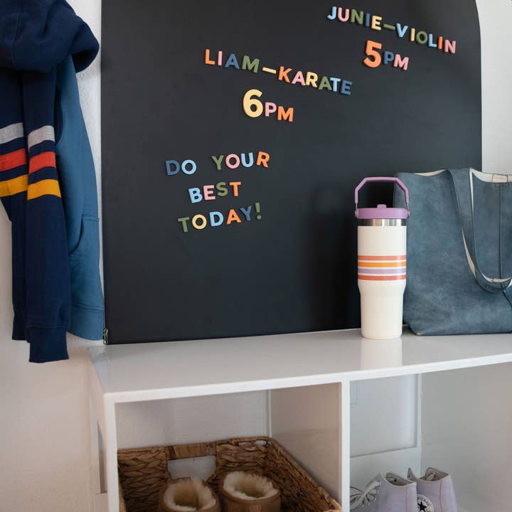 The Type Set Co. - Wholesale Wall Decor - Kids & Baby - Black Magnetic Arch Wall Decal3