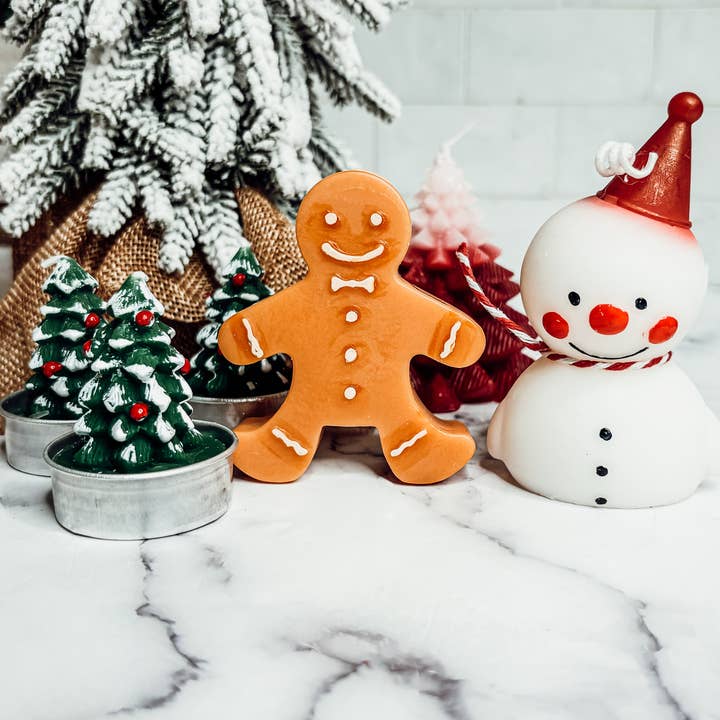 Christmas Shaped Candle Sets, Small Wax Holiday Gift Boxes for wholesale by Gia Roma