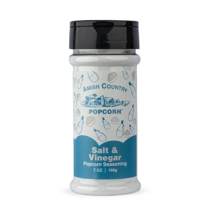 Amish Country Popcorn - Vente Mélanges d'épices séchées - Assaisonnement pour maïs soufflé au sel et au vinaigre0