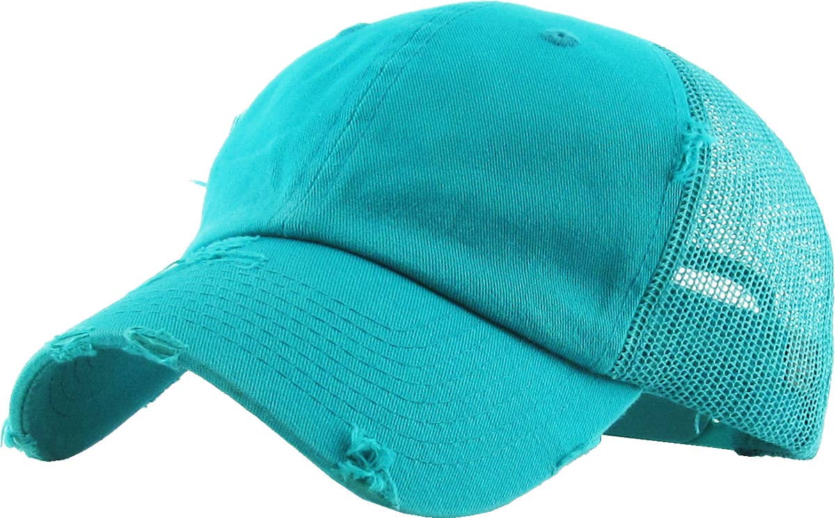KBETHOS – Großhandel Basecap – Unisex – Vintage-Trucker-Cap mit Mesh-Einsätzen48