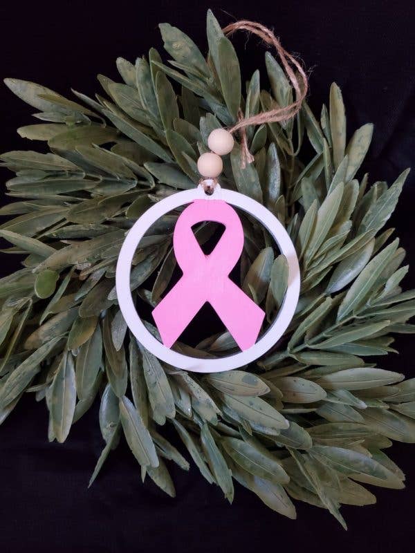 Breast Cancer Car Charm / Ornament for wholesale by Heart n Sol