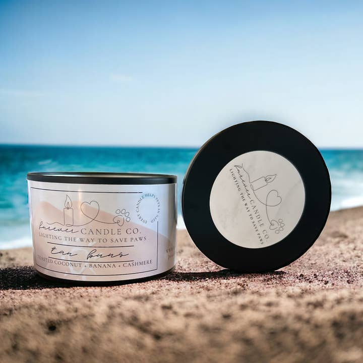 Tan Buns Medium Candle for wholesale by Furever Candle Co.