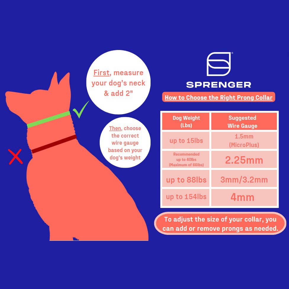 Dogline - Wholesale Pet Collar - Dog - Herm Sprenger - ULTRA-PLUS Training Collar with Center-Plate and Assembly Chain - Standard Version - Chrome1