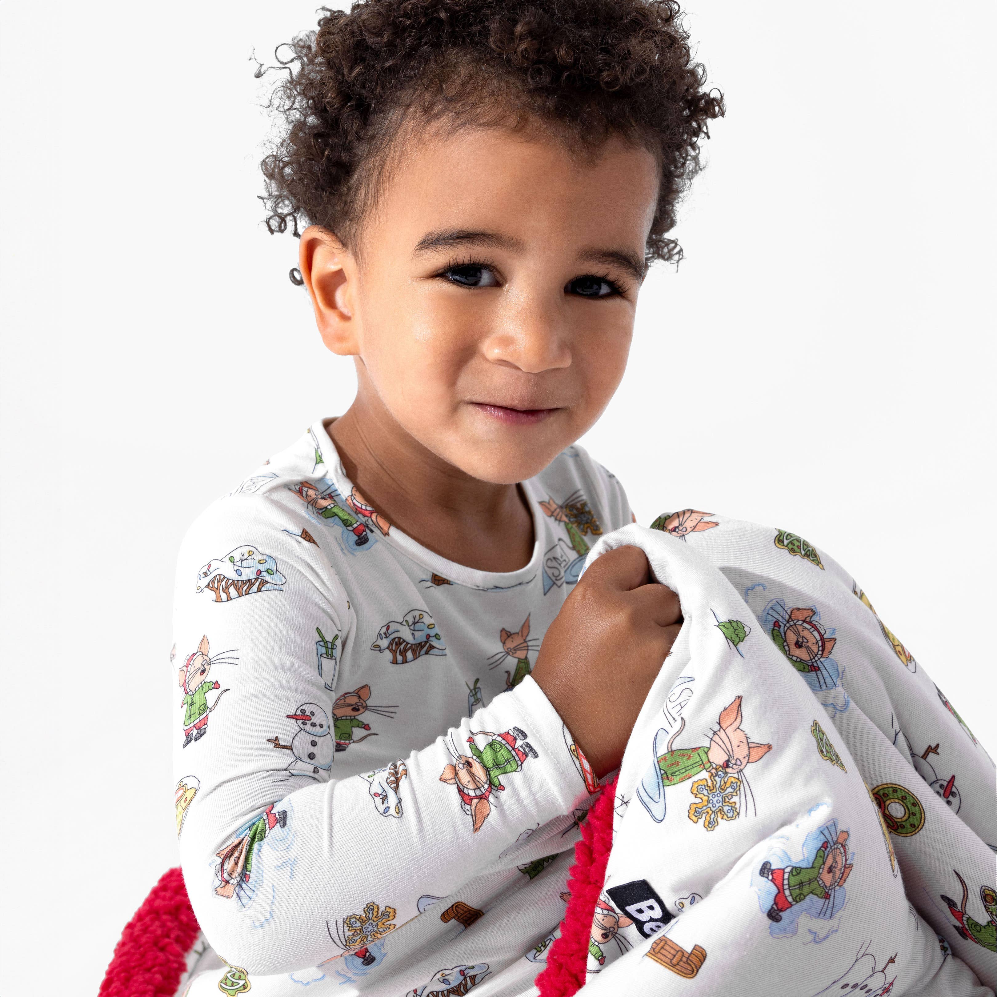 Bellabu Bear - Wholesale Bedding Blanket - Kids & Baby - If You Give A Mouse A Cookie Christmas Bamboo Blanket8