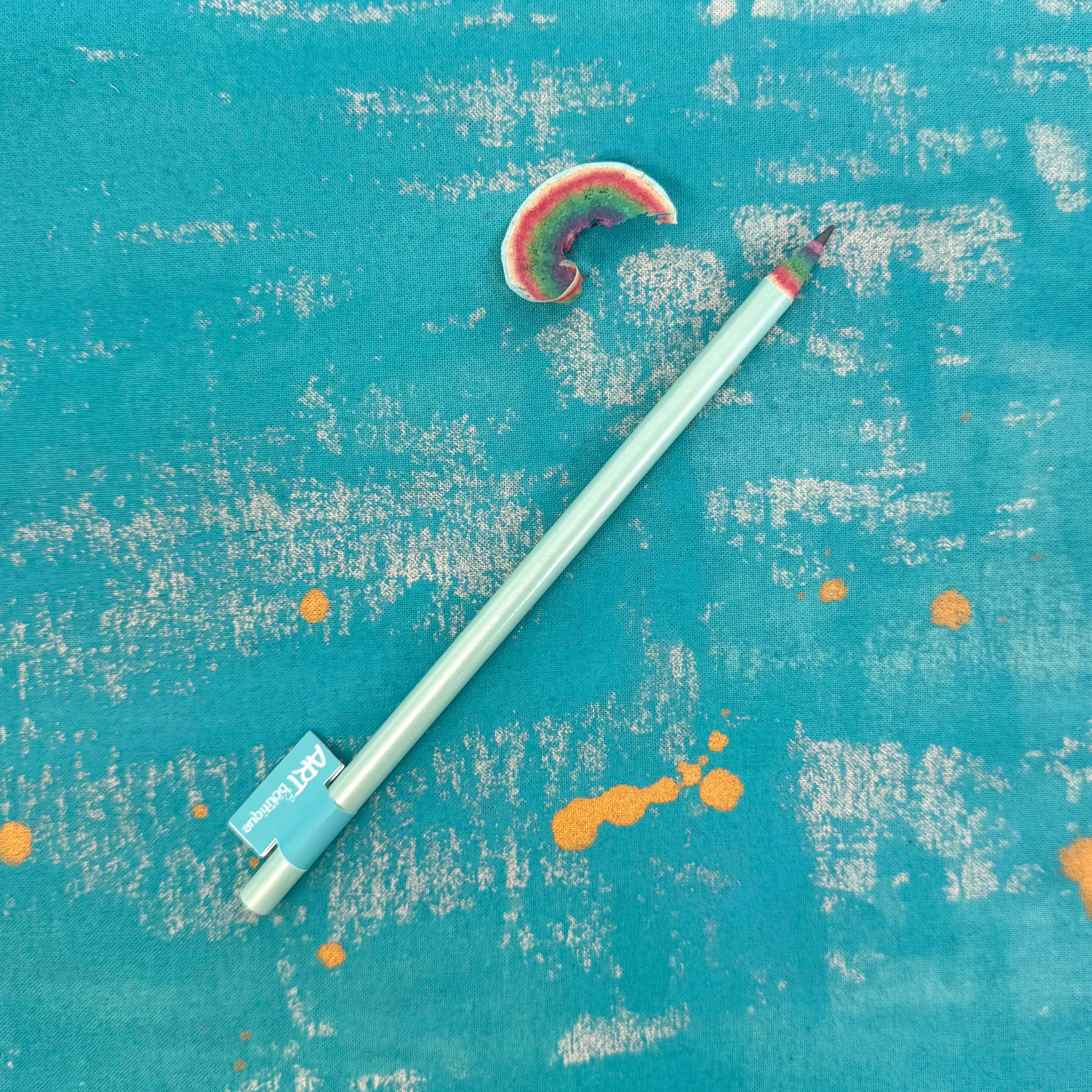 Art Bujo Boutique - Vente Crayons - Crayon Arc-en-ciel - Papeterie Esthétique Pastel pour Écriture & Croquis2