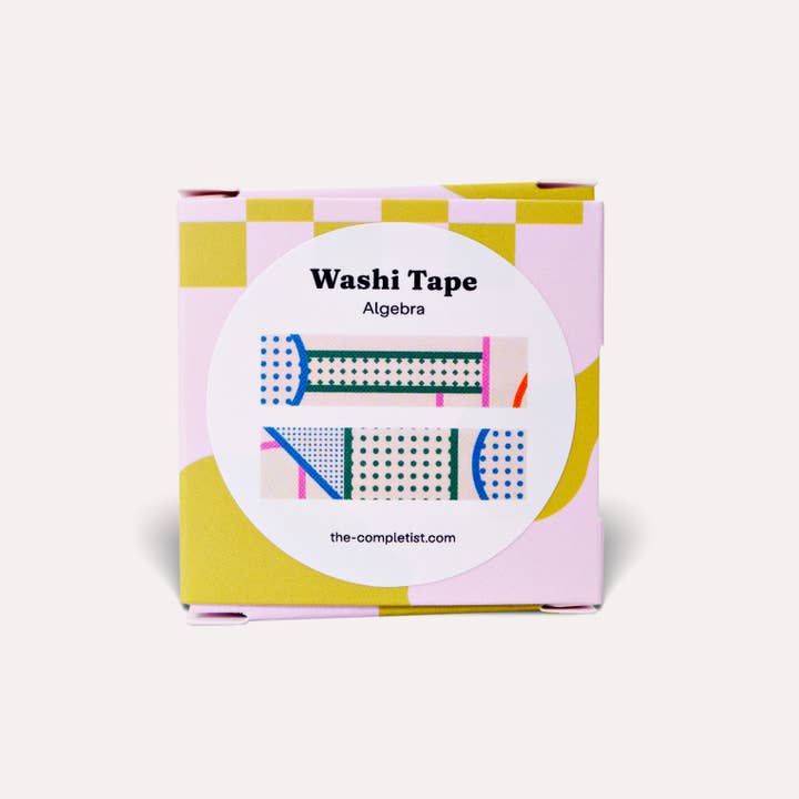The Completist (No duties on USA orders!) - Wholesale Washi Tape - Algebra Washi Tape2