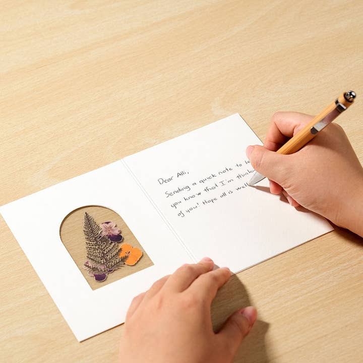 Lovepop Cards - Wholesale Everyday Greeting Card - Petal Pressed ‘Thinking of You’ Notecards - Garden Bloom (Assorted 12-Pack)4