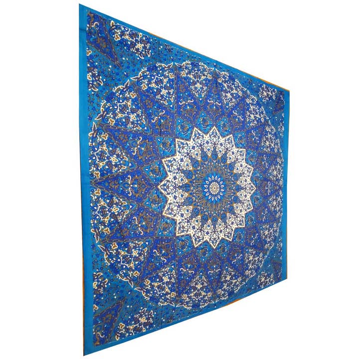 Wild Lotus – wholesale Tapis/Textil – Chakra Stjärna Indiska Elefant Mandala tapet