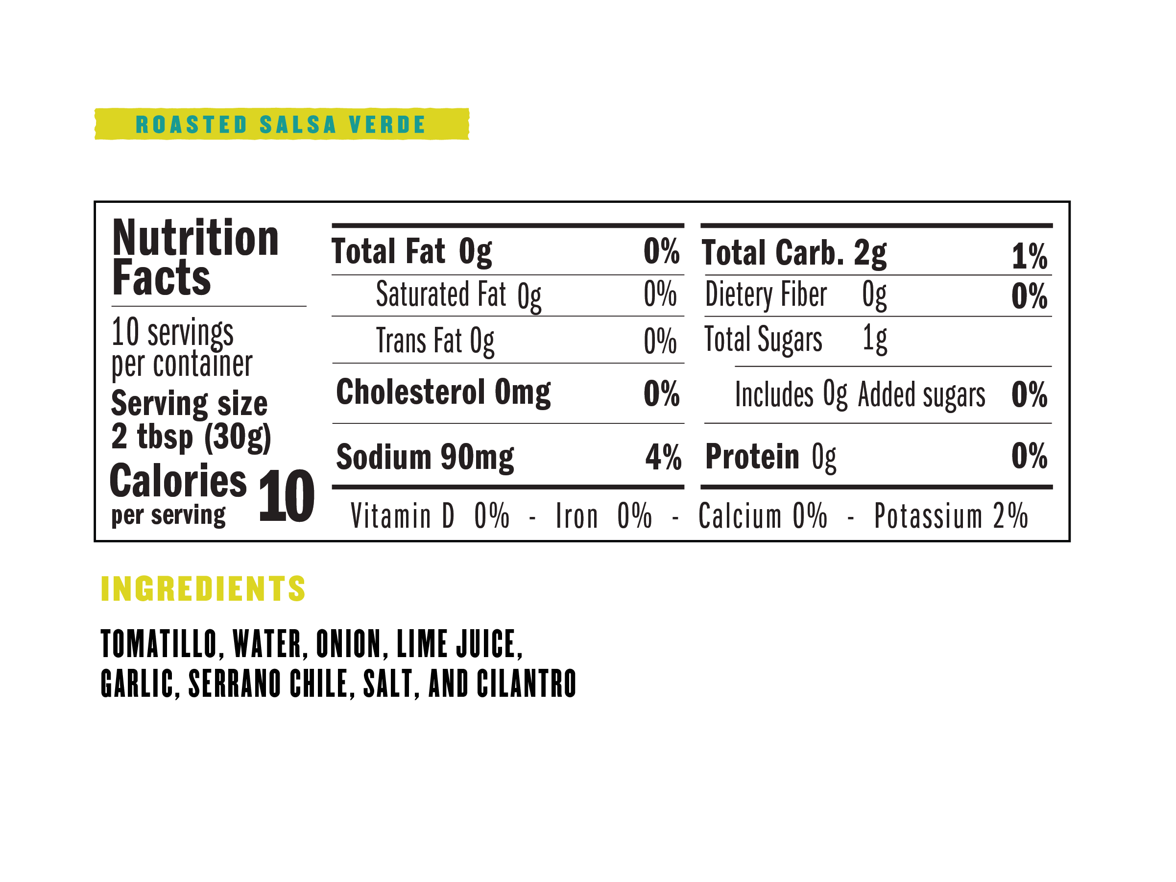 Sobremesa Mole & Salsas - Wholesale Salsa - Roasted Salsa Verde1