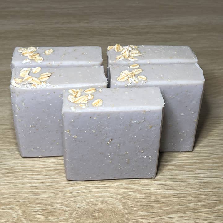 Wicks 'n Lotions - Wholesale Bar Soap - Lavender, Honey & Oat Soap Loaf0