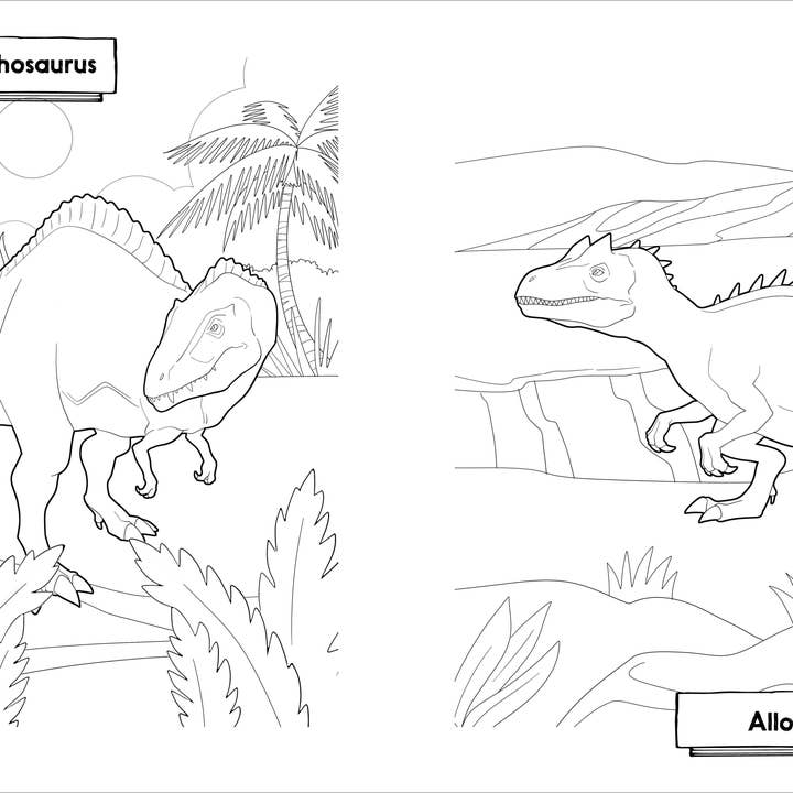 Sourcebooks - Wholesale Coloring & Activity Book - Kids & Baby - Awesome Dinosaurs Coloring Book for Kids1