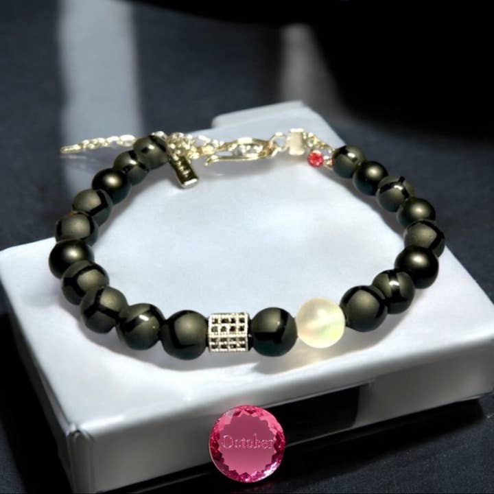 Pulseira de Opala de Outubro por atacado de Supr Nova Wrists