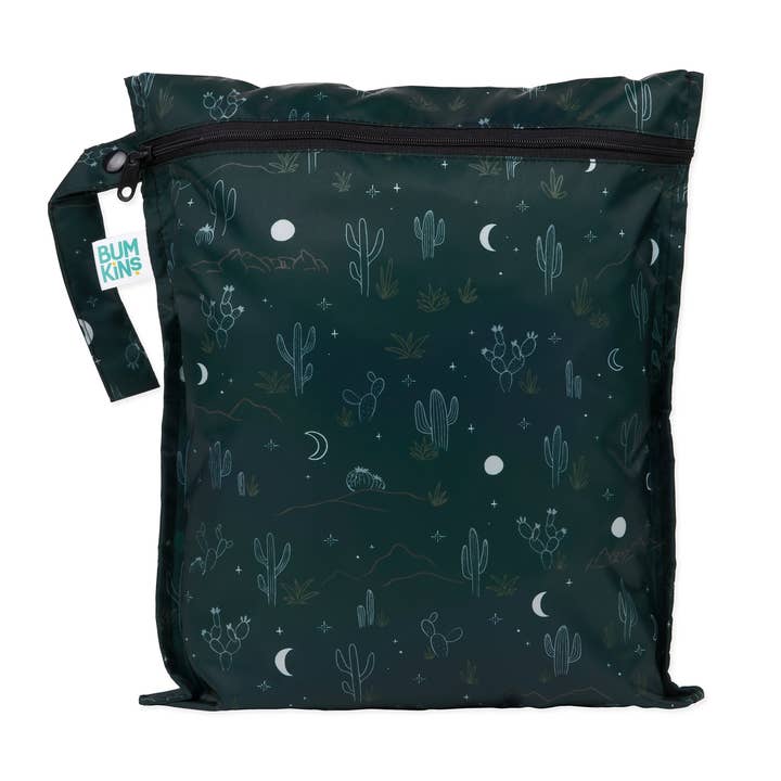 Bumkins - Wholesale Wet Bag - Kids & Baby - Wet Bag: Starry Cactus