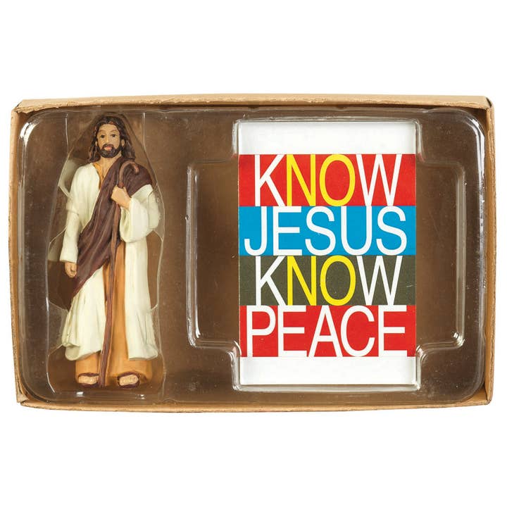 JESUS FIGURINE AND CARD KNOW JESUS KNOW for wholesale by Magnolia