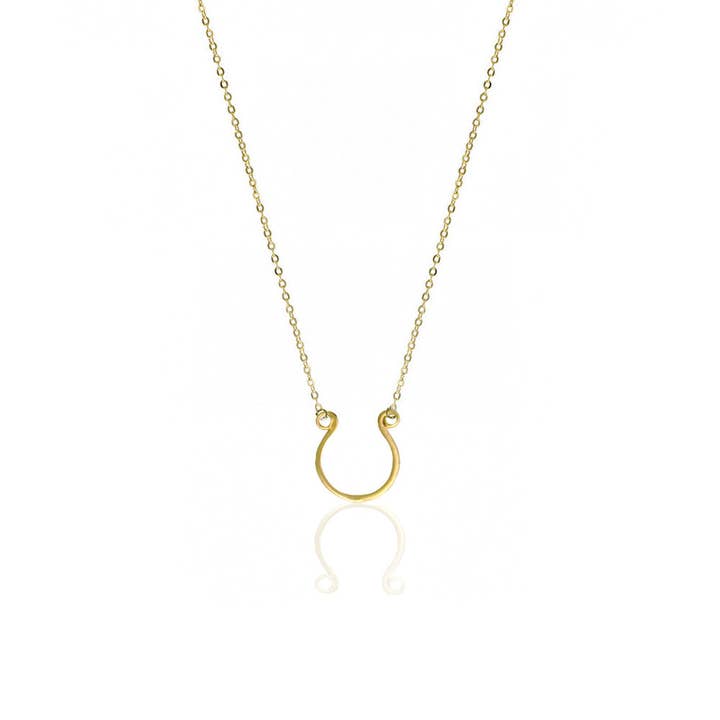 Lucky Horseshoe Necklace for wholesale by Trilogie