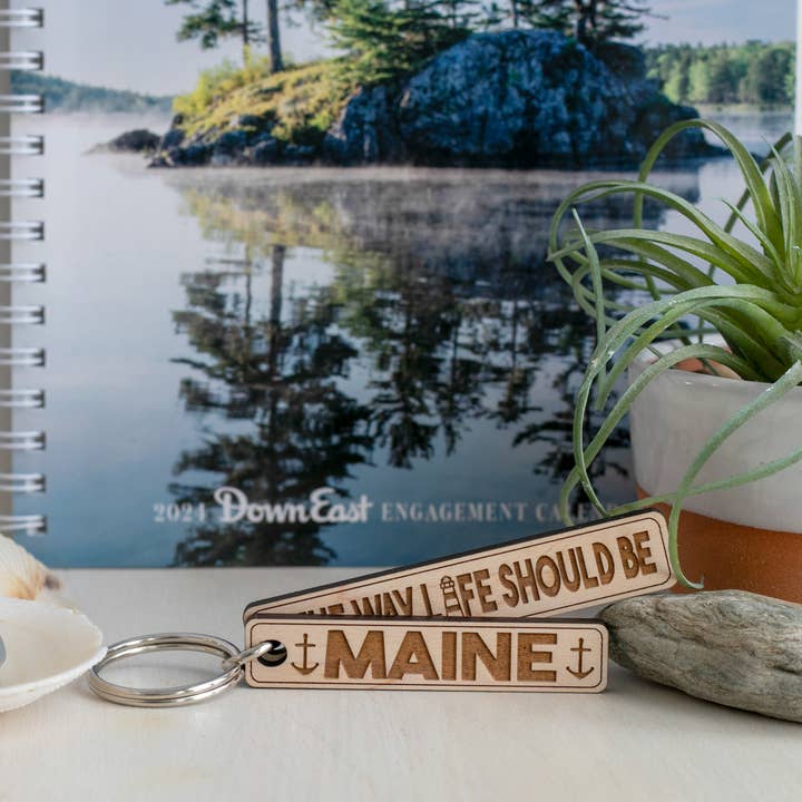 163 Design Company - Wholesale Keychain - Unisex - Maine Keyring2