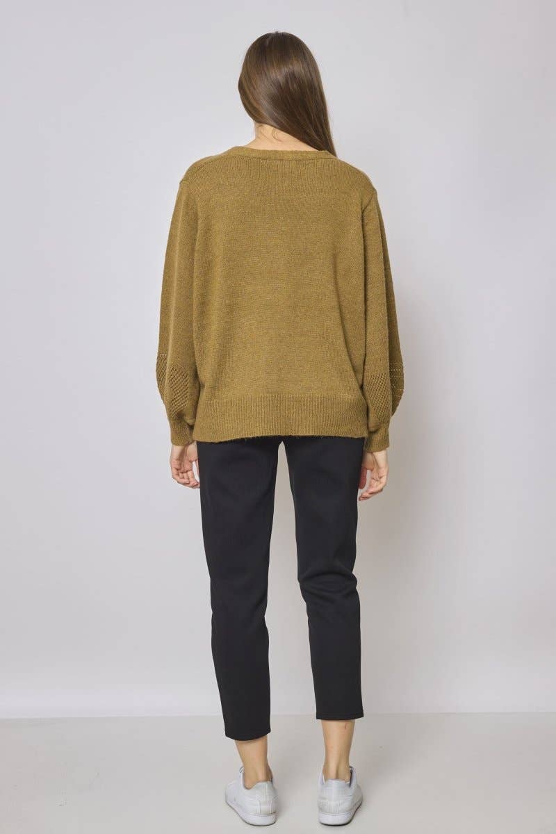 BELLA BLUE - Vendita all'ingrosso Cardigan - Donna - Cardigan in lana e cotone - PU-15