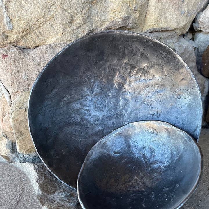 Augua Fria Steel Bowl 5” for wholesale by Backcountry Blacksmith Inc.