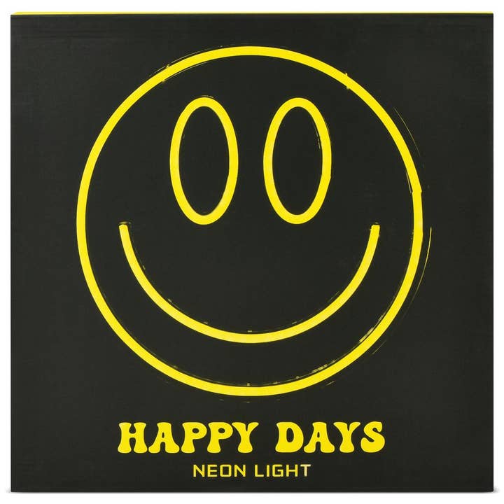 Smiley Face Neon Light- for wholesale by Iscream