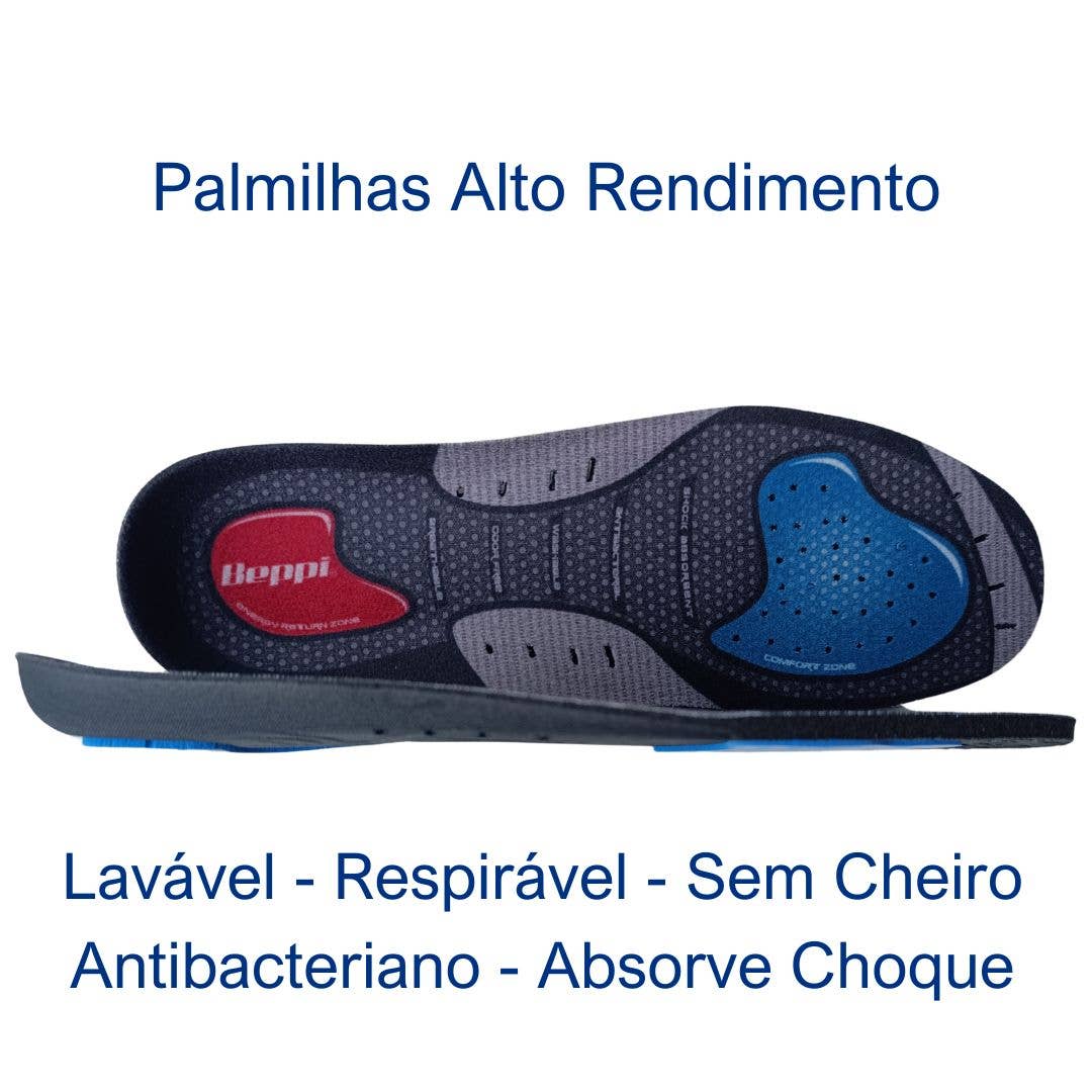 BeShoes Distribuição - Wholesale Inserts/Soles - Unisex - Black Insoles Beppi-10005372