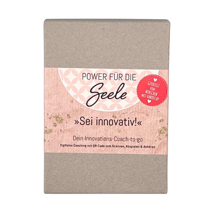 Power for the soul - be innovative! Your innovation coach to go for wholesale by Wunderle GmbH