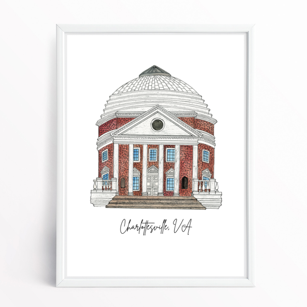 Mad Kitchen Co. - Vendita all'ingrosso Stampa artistica - Stampa artistica Rotunda Charlottesville1