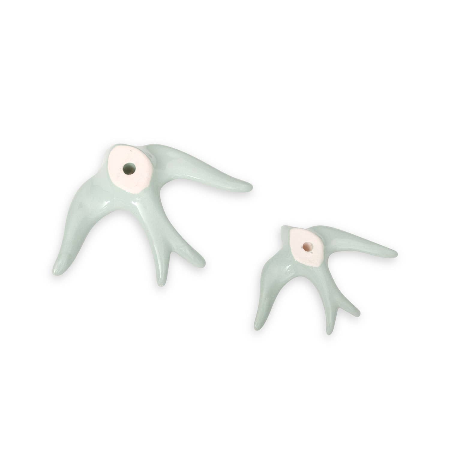 Casa Atlântica - Venta al por mayor Adornos de pared - Golondrinas de cerámica lisas en varios colores26