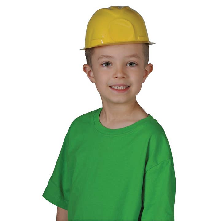 La Luna Bella - Toys - Wholesale Classic Toy - Kids - CHILD SIZE YELLOW CONSTRUCTION HAT - LLB Toys