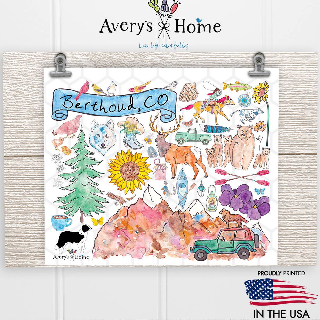 Avery's Home - Wholesale Insulated Mug/Tumbler - Custom Berthoud, Colorado Artisan 20 oz USA Skinny Tumbler1