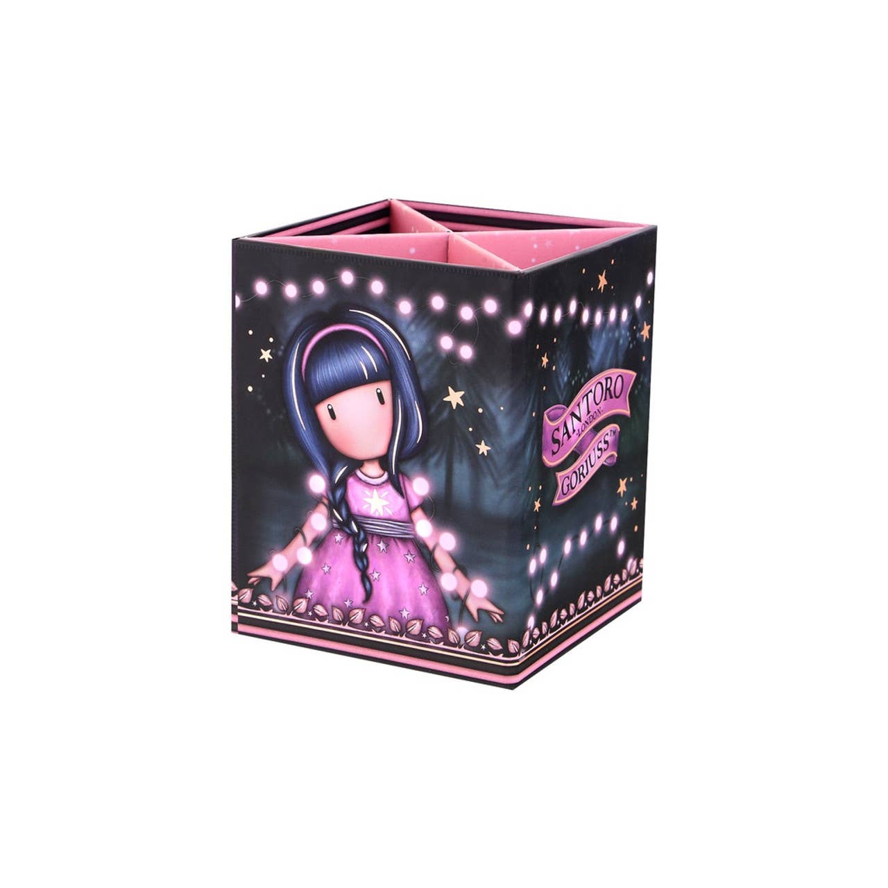 Santoro London – wholesale Desk organiser – Gorjuss - Desk Tidy - In The Forest