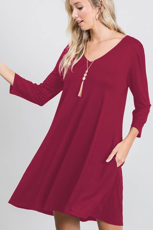 HEIMISH - Wholesale Dress - Women's - SD1250S SOLID DRESS10