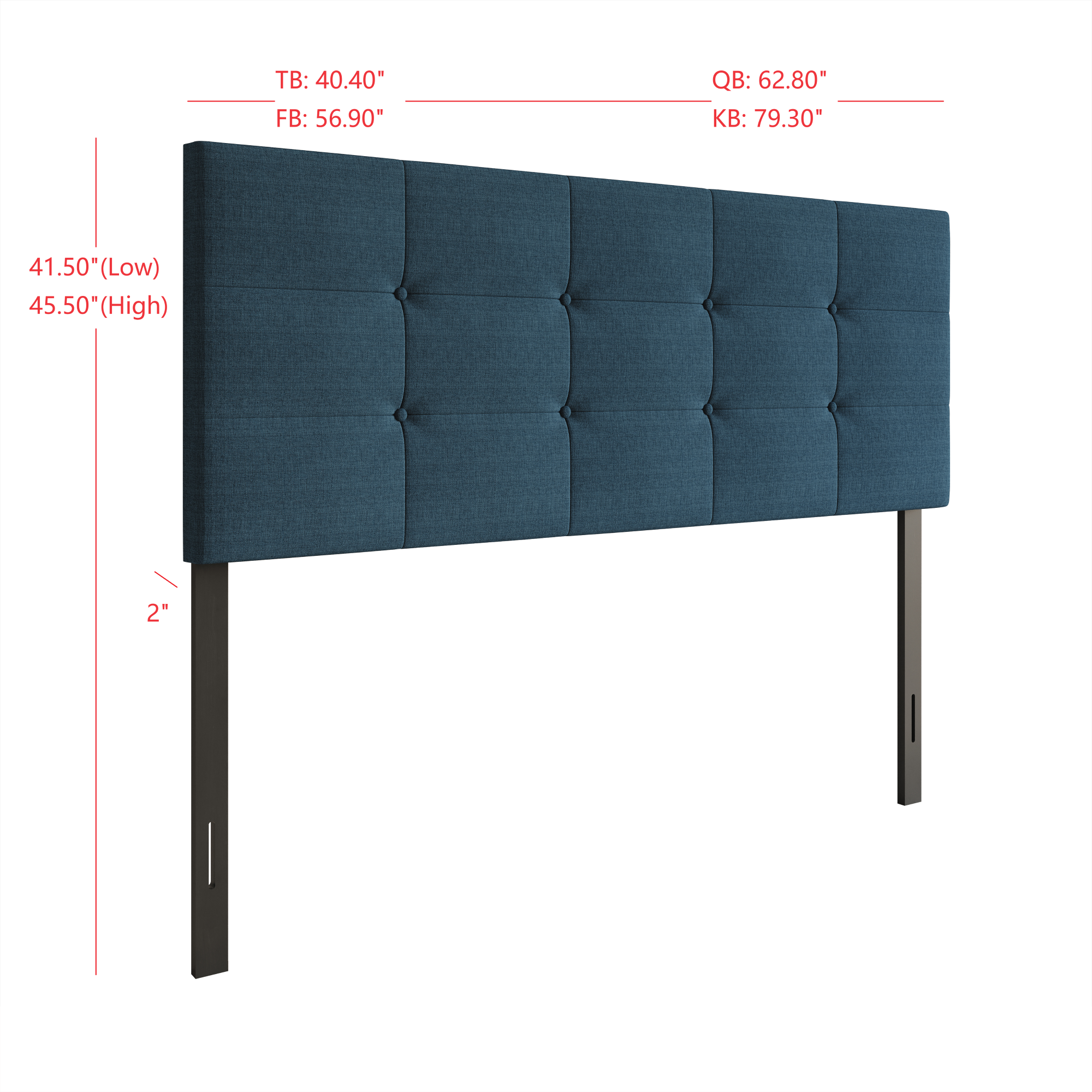 Home Design - Wholesale Headboard - Home Design Dillon Tufted Upholstered Headboard3