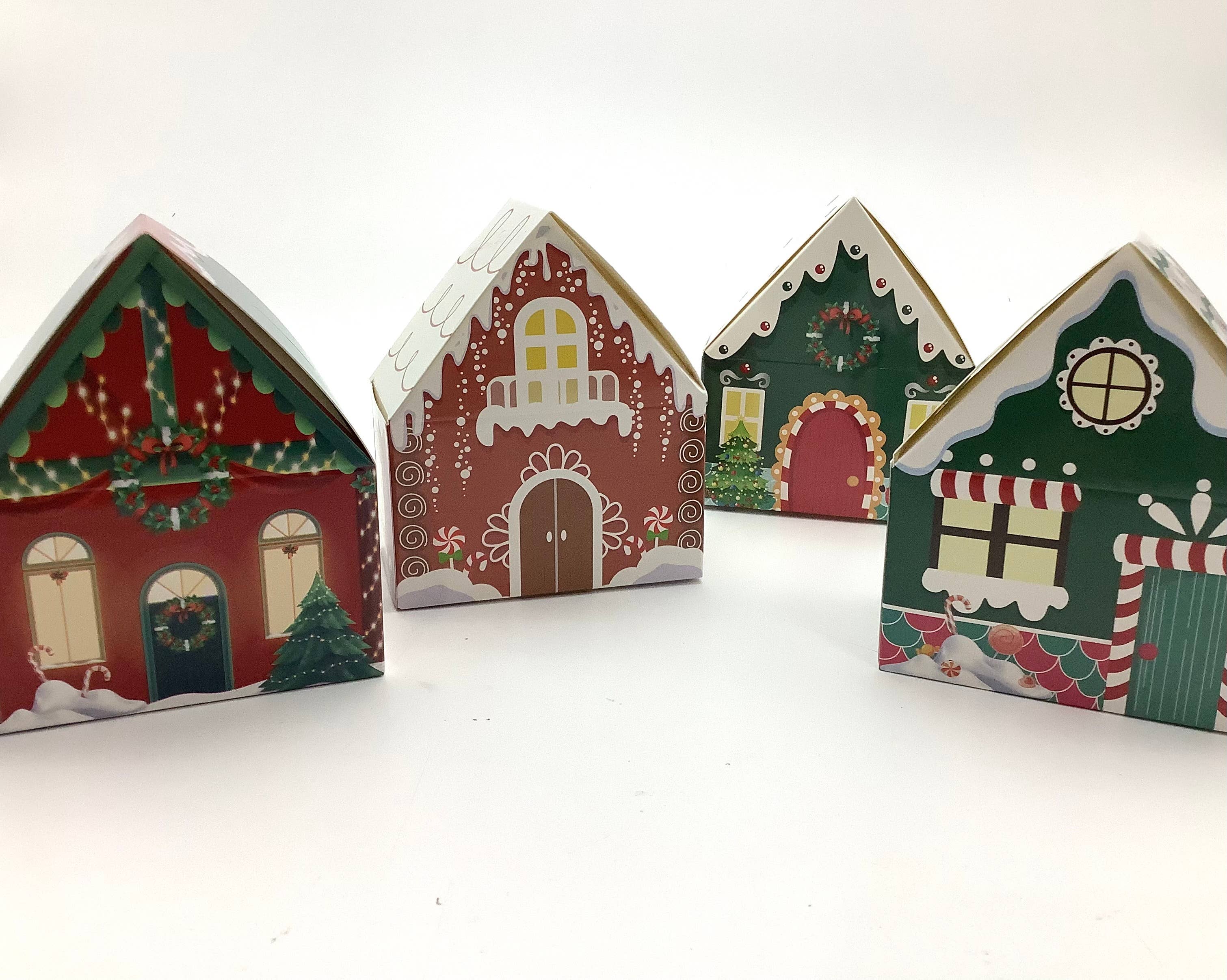 All Little Cute Things - Vente Sachets de thé - Boîte à thé Village de Noël avec assortiments de sachets de thé saisonniers4