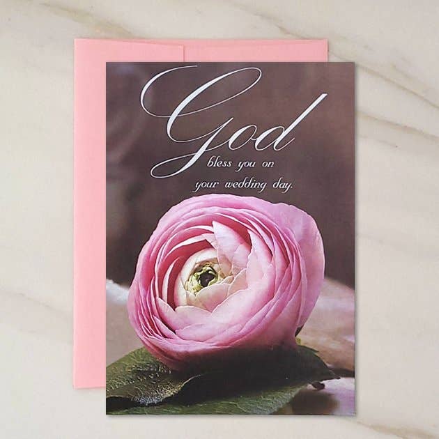 God Bless You - Wedding Greeting Cards for wholesale by Wholesalegreetingcards.co