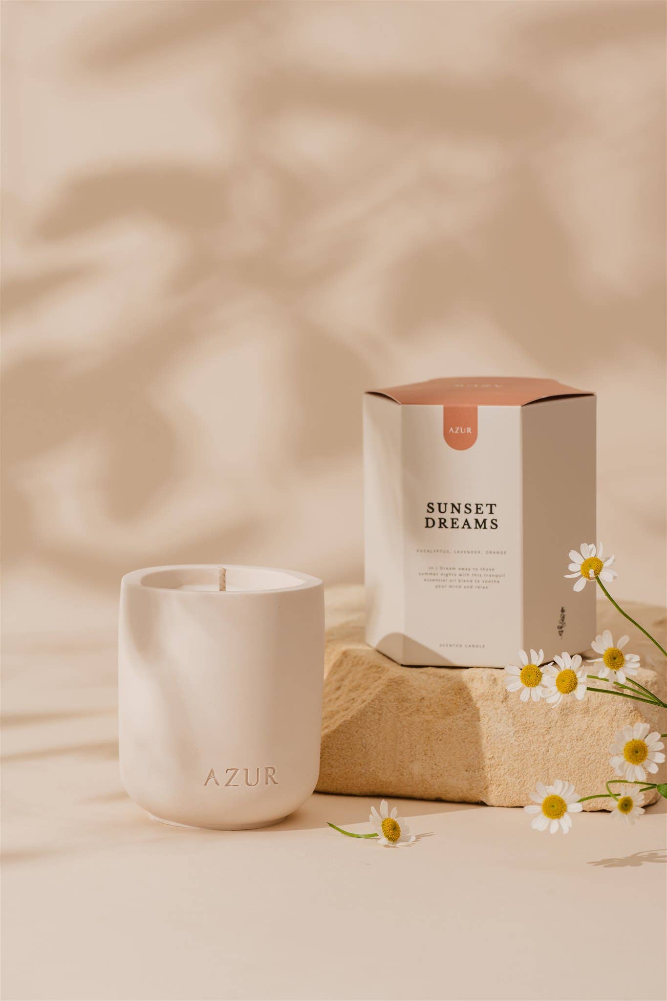 Azur Natural Bodycare BV - Wholesale Jar/Filled Candle - Sunset Dreams  | Natural soy wax candle | Essential oils2