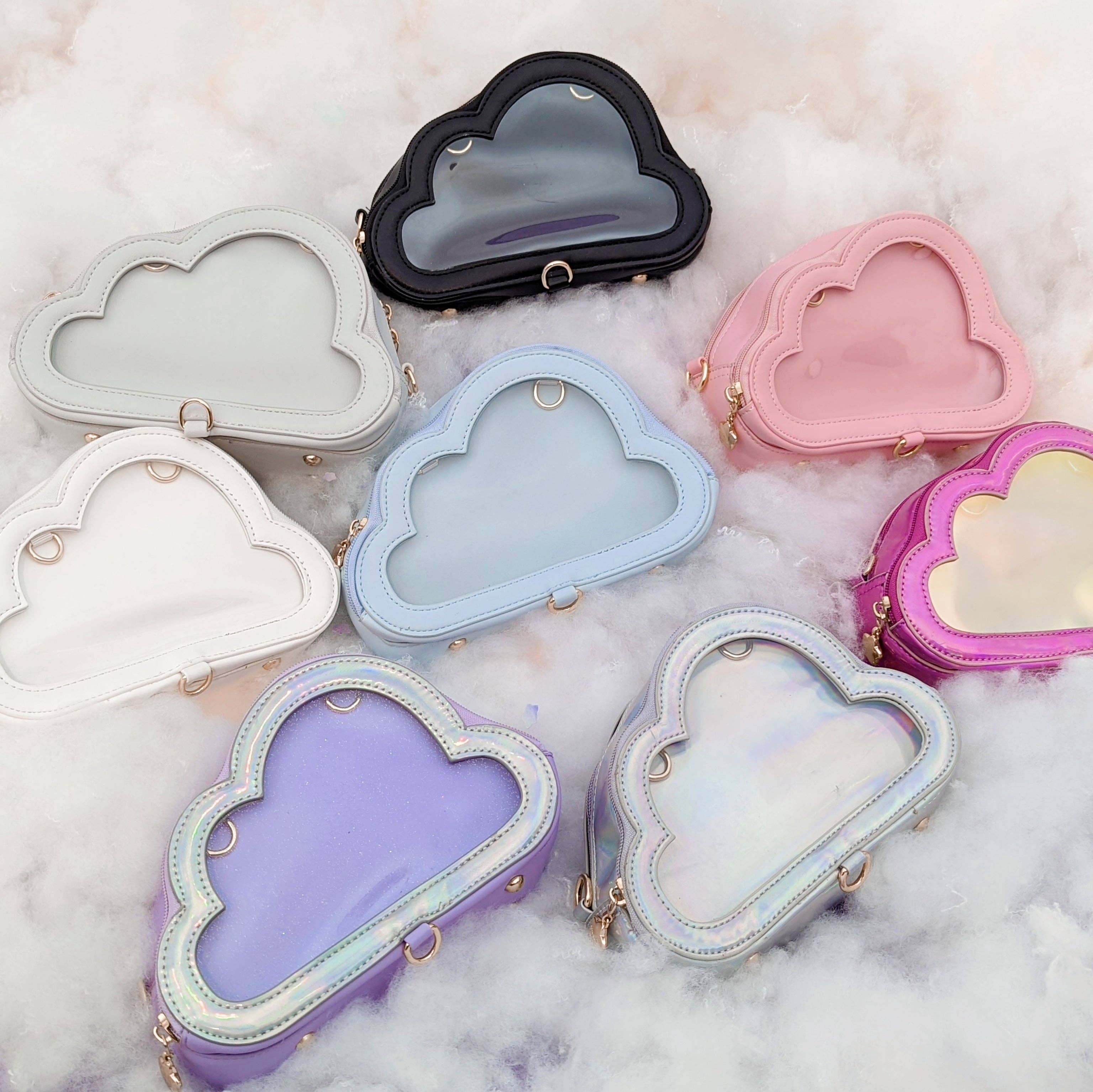 Kittynaut - Wholesale Crossbody Bag - Women's - Cloud Ita Bag - Holographic - Small8