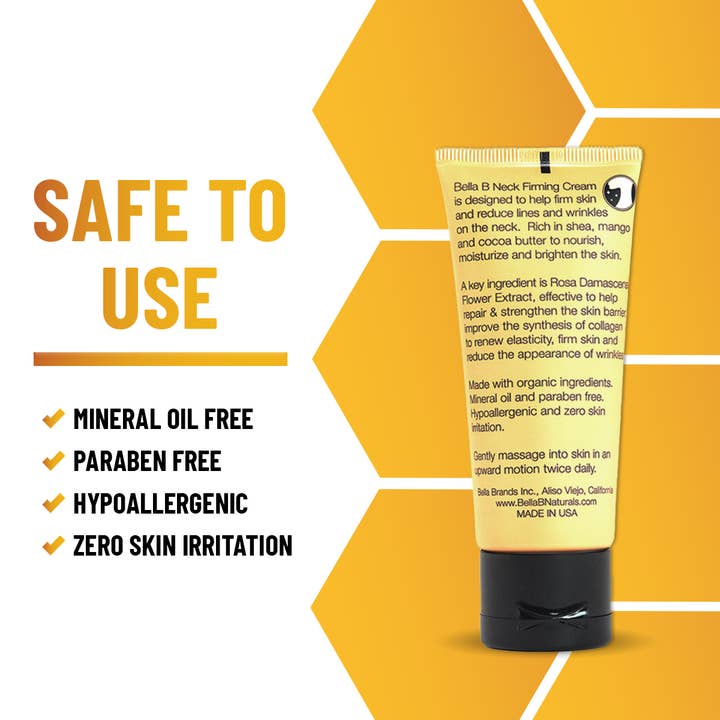 Bella B - Wholesale Anti-Aging Moisturizer - Neck Firming Cream 2oz