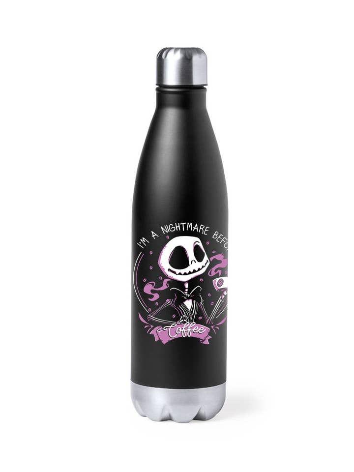 Bottiglia Termica Im a nightmare before coffee 222A per la vendita all'ingrosso da parte di FRIKING STYLE
