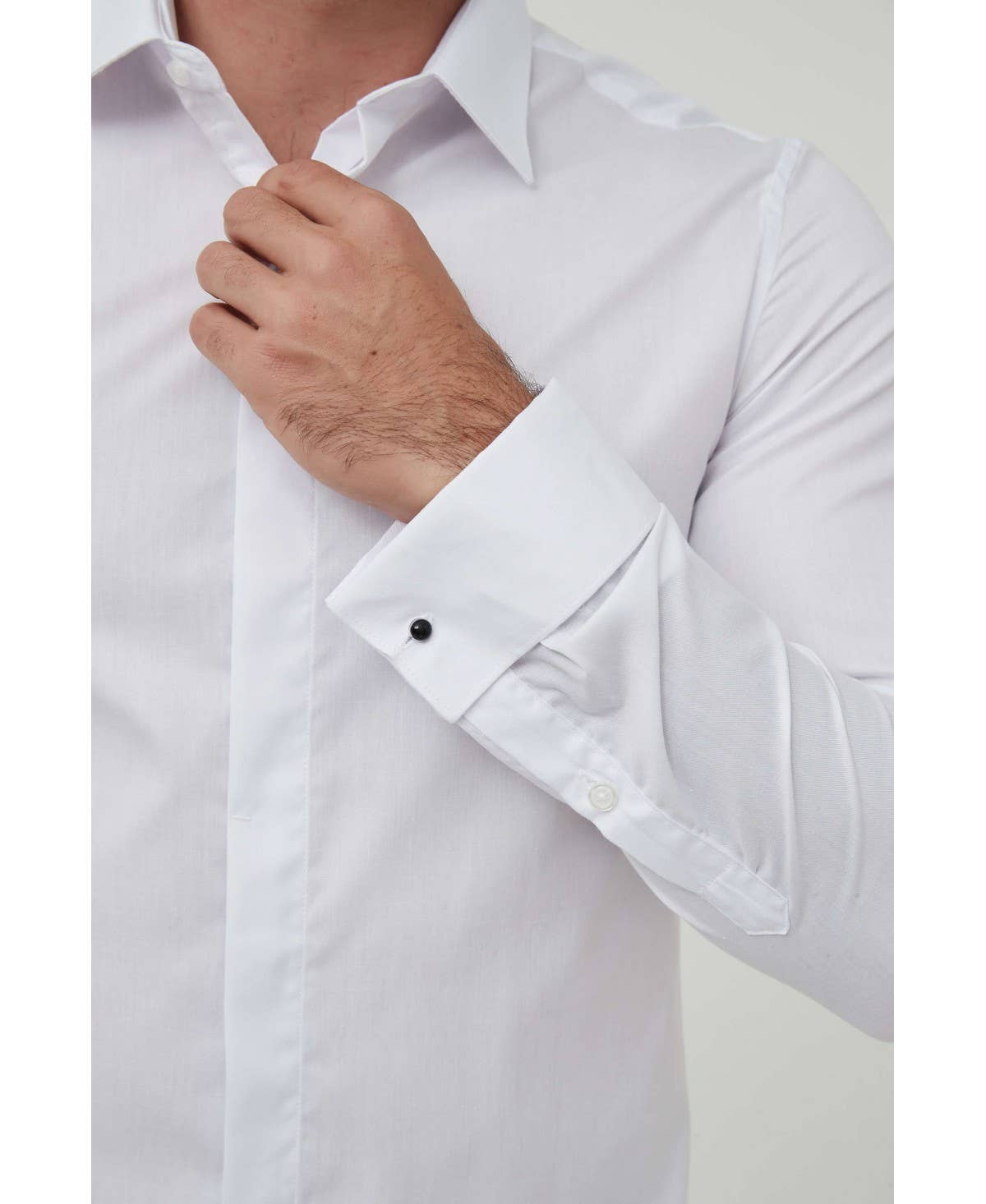 Yves Enzo - Venta al por mayor Camisa - Hombre - Camisa slim fit puño francés1