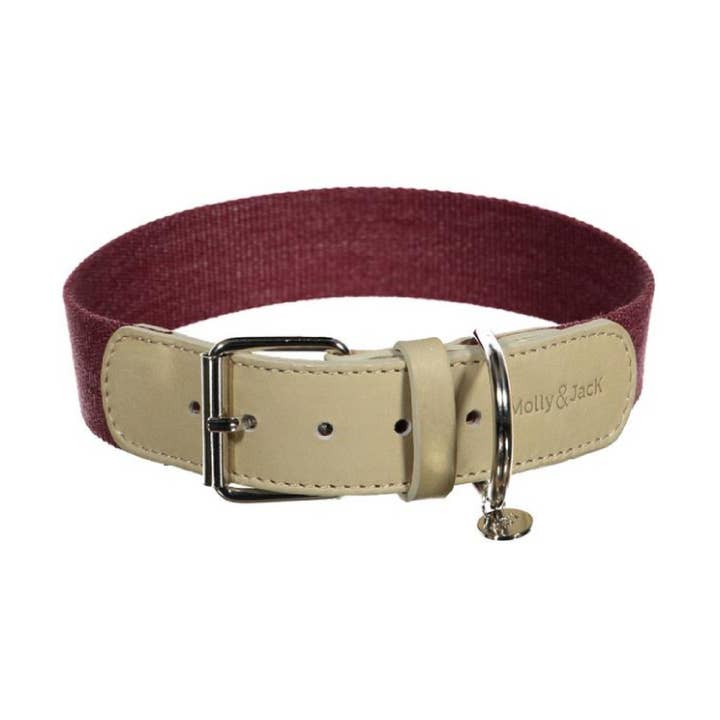 Afslappet krave - Bordeaux for engroshandel hos Molly&Jack