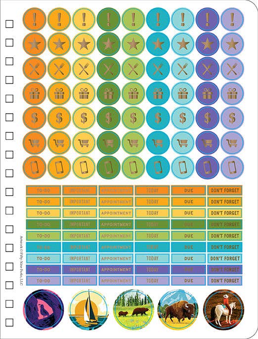 Insight Editions - #1 Pop Culture Publisher - Wholesale Planner - The Art of the National Parks Undated Planner9
