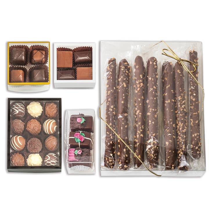 Clear Candy & Truffle Boxes for wholesale by Nashville Wraps