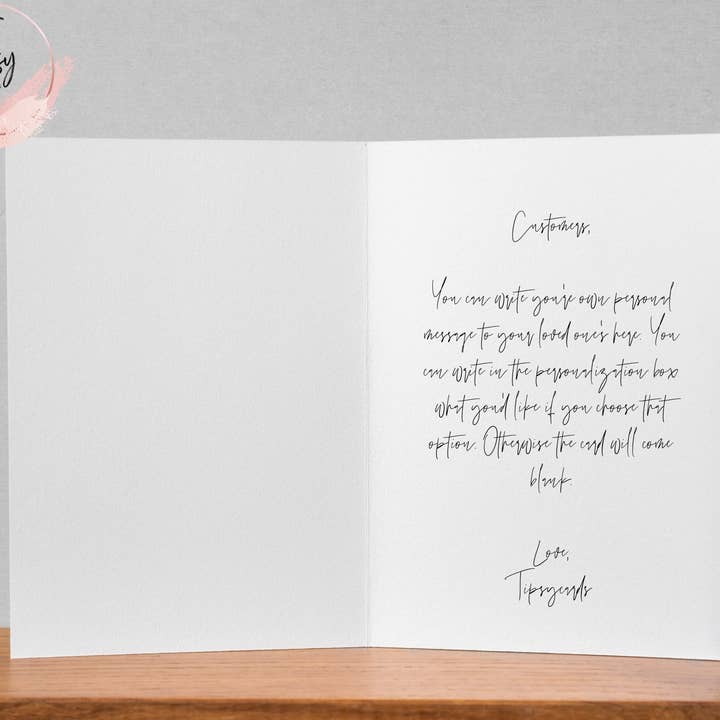 TipsyCards - Wholesale Birthday Card - Daughter Birthday Card Poem