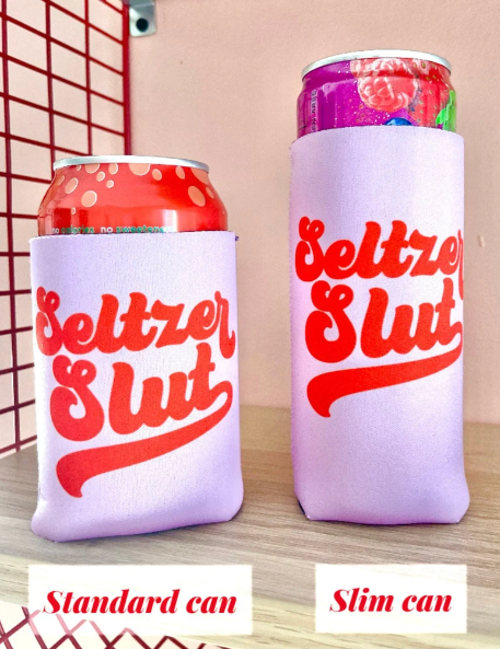 Full Send Studio – wholesale Drinkkramare – SLIM CAN-kylare | lavendel koozie för 12oz smala burkar5