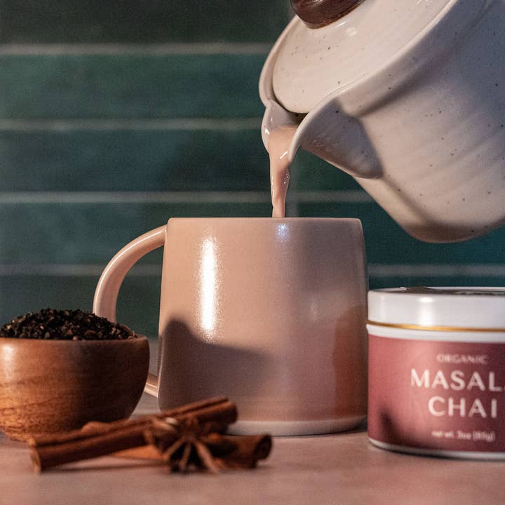 Firepot Tea - Wholesale Losse thee - Masala Chai thee, blik van 3 oz1