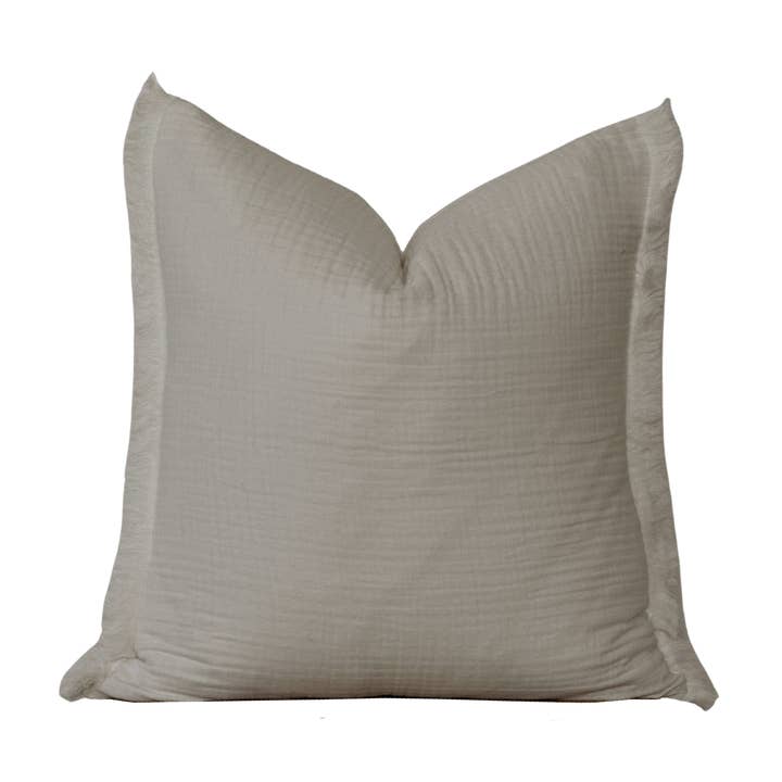 Porter Lane Home - Wholesale Throw Pillow Cover - Gauze Fringe Pillow Cover1