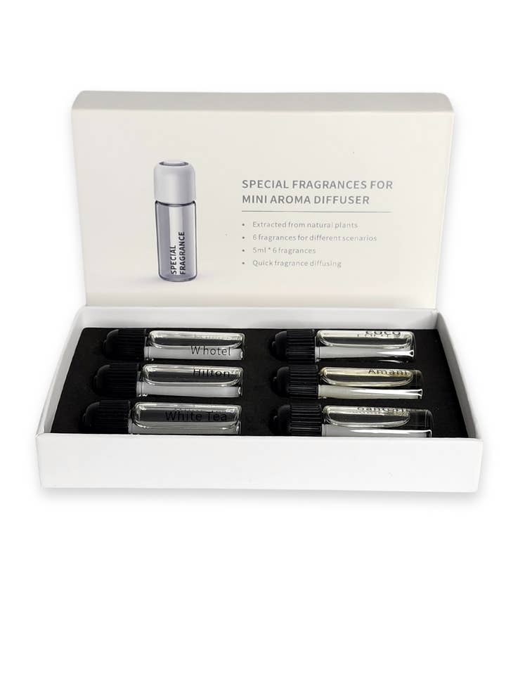 69121 Set of 6 fragrances 0.5ml for 69008 Car diffuser for wholesale by Mystic Romance